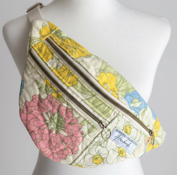 Vintage Quilt Small Crossbody