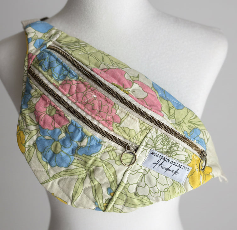Vintage Quilt Small Crossbody