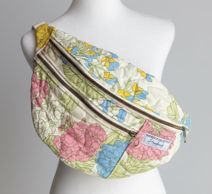 Vintage Quilt Large Crossbody