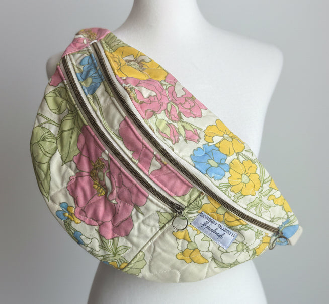 Vintage Quilt Large Crossbody