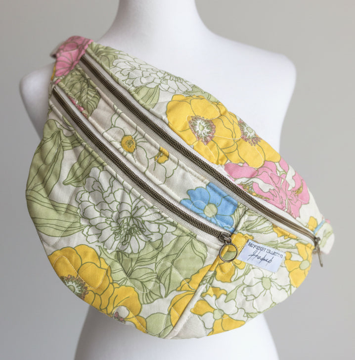 Vintage Quilt Large Crossbody