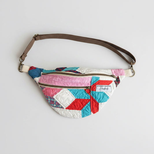 Small Crossbody: Vintage Handmade Quilt