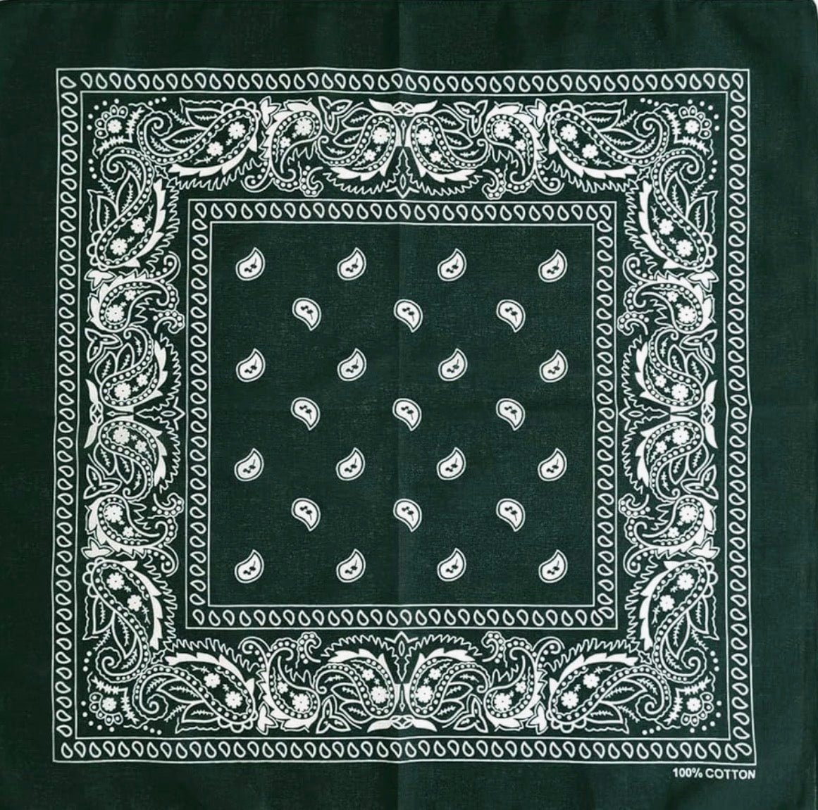 PRE-ORDER: Small Crossbody, Forest Bandana