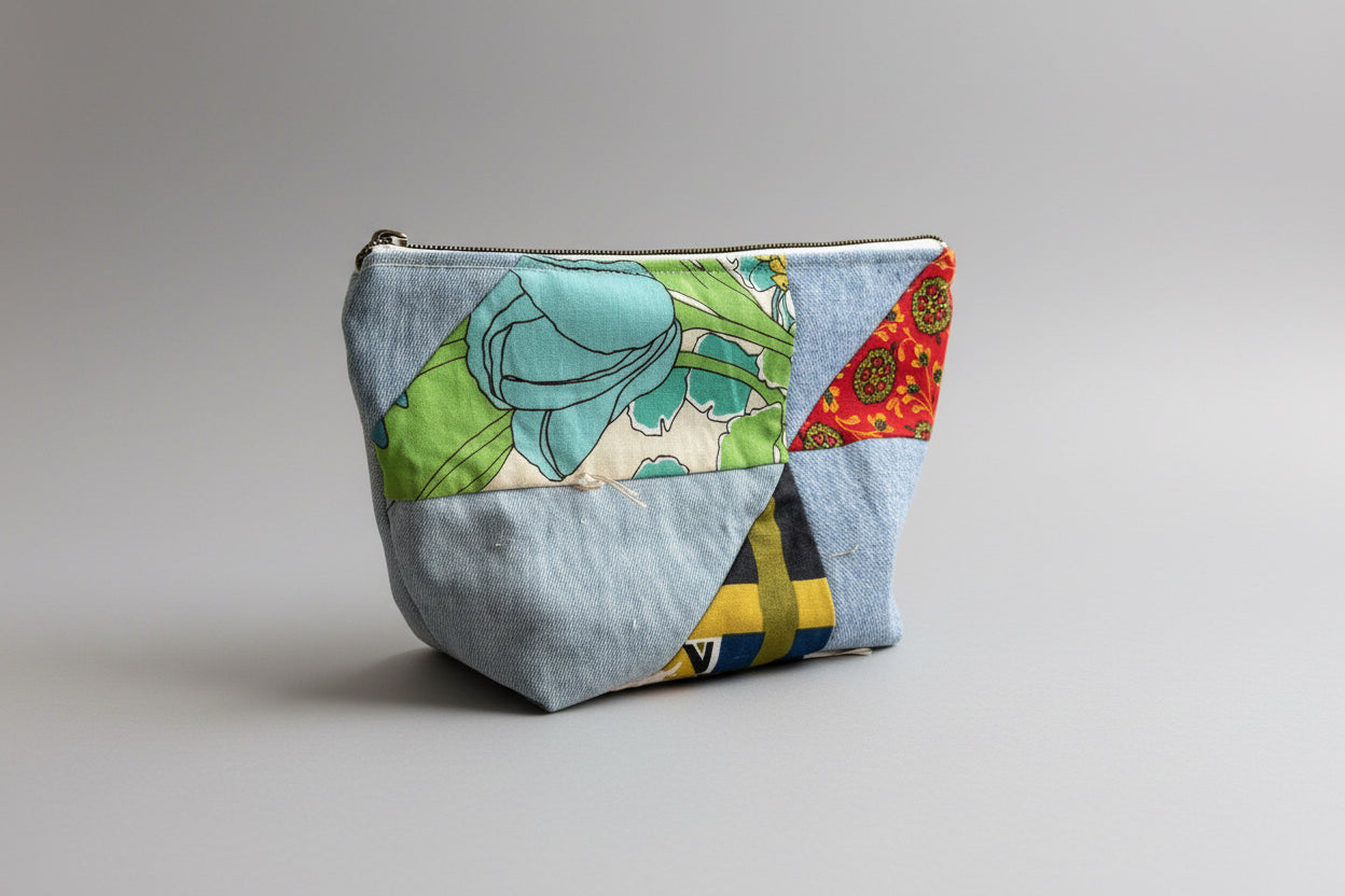 Small Makeup Bag 6”x7”