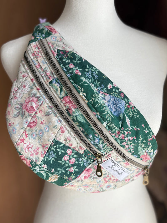 Handmade Vintage Quilt Small Crossbody