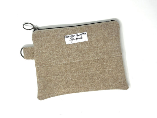 Felted Flat Pouch