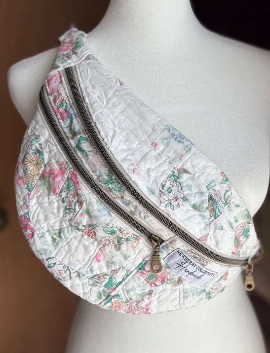 Handmade Vintage Quilt Small Crossbody