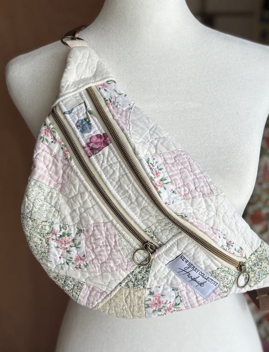 Vintage Quilt Small Crossbody