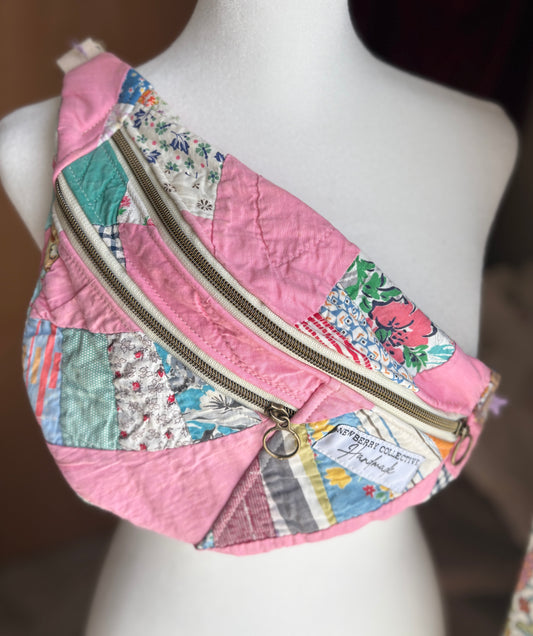 Handmade Vintage Quilt Small Crossbody