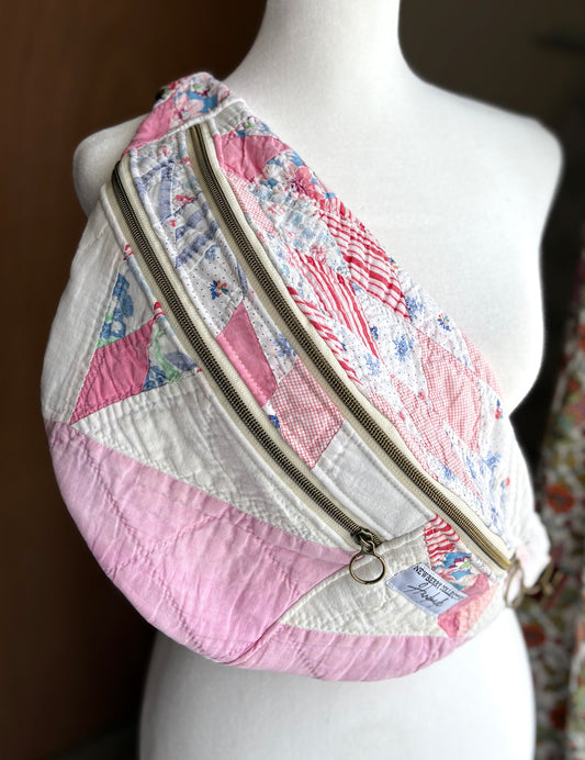 Vintage Quilt Large Crossbody