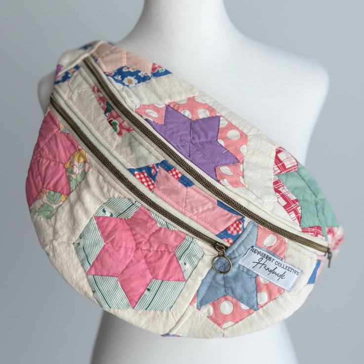 Vintage Quilt Large Crossbody