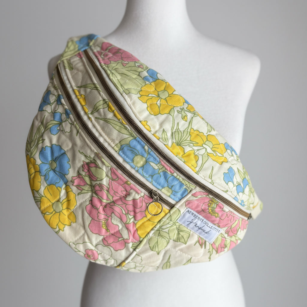 Vintage Quilt Large Crossbody