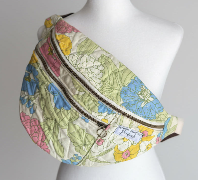 Vintage Quilt Large Crossbody