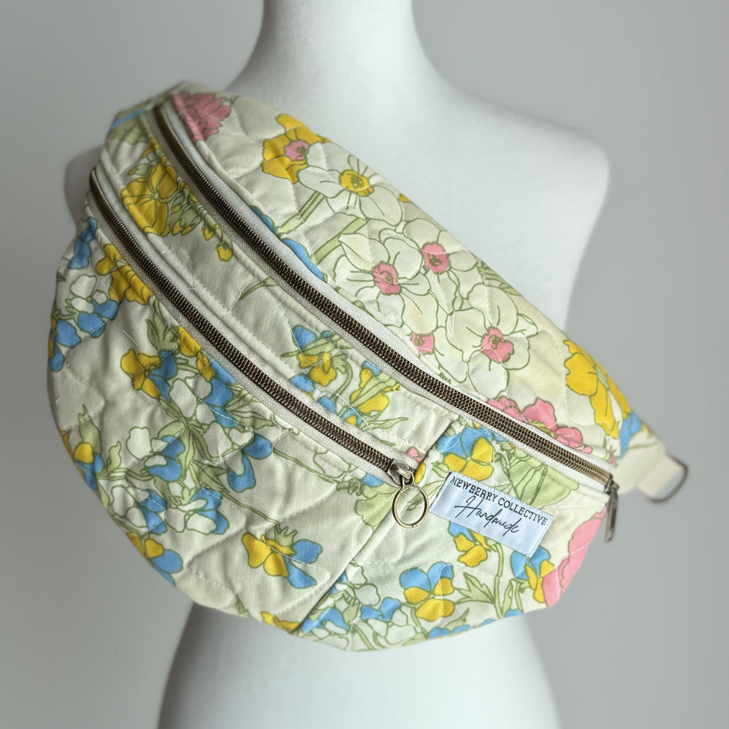 Vintage Quilt Large Crossbody