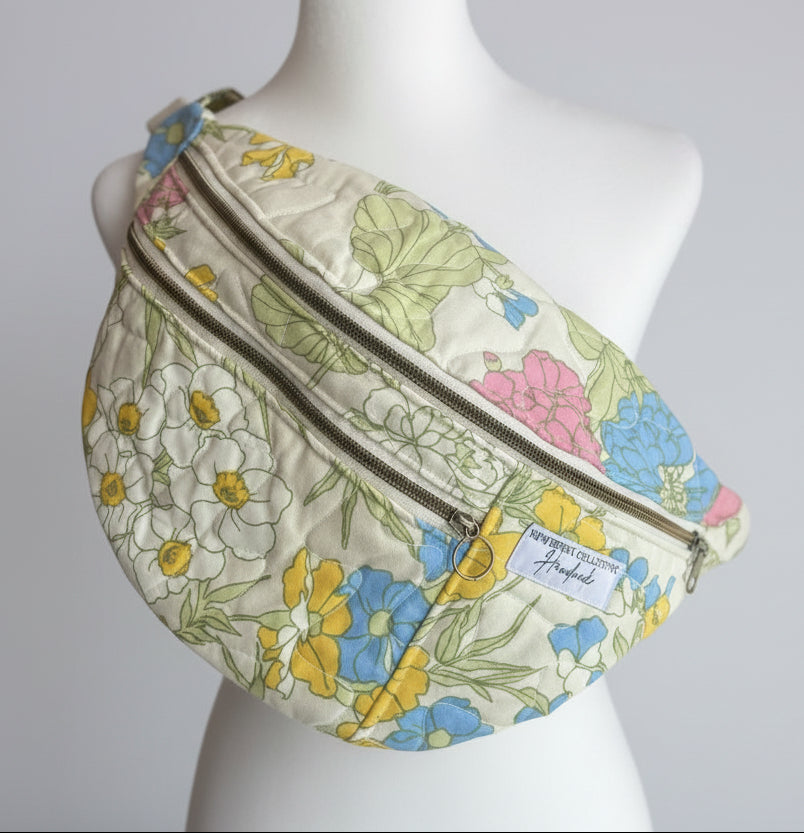 Vintage Quilt Large Crossbody