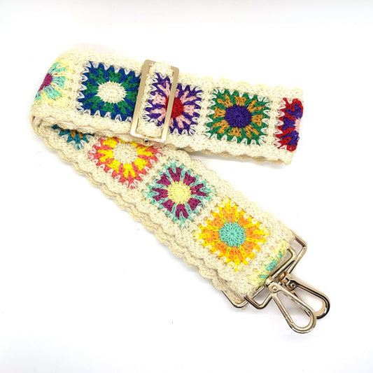 Crochet Rainbow Strap