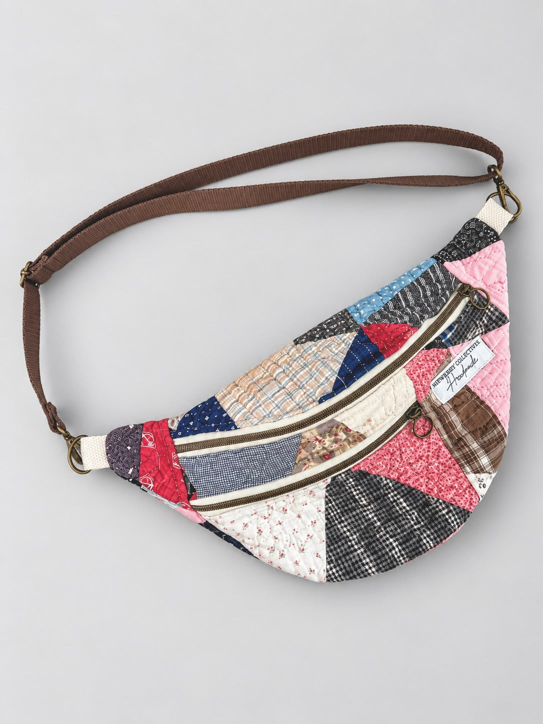 Small Crossbody: Vintage Handmade Quilt