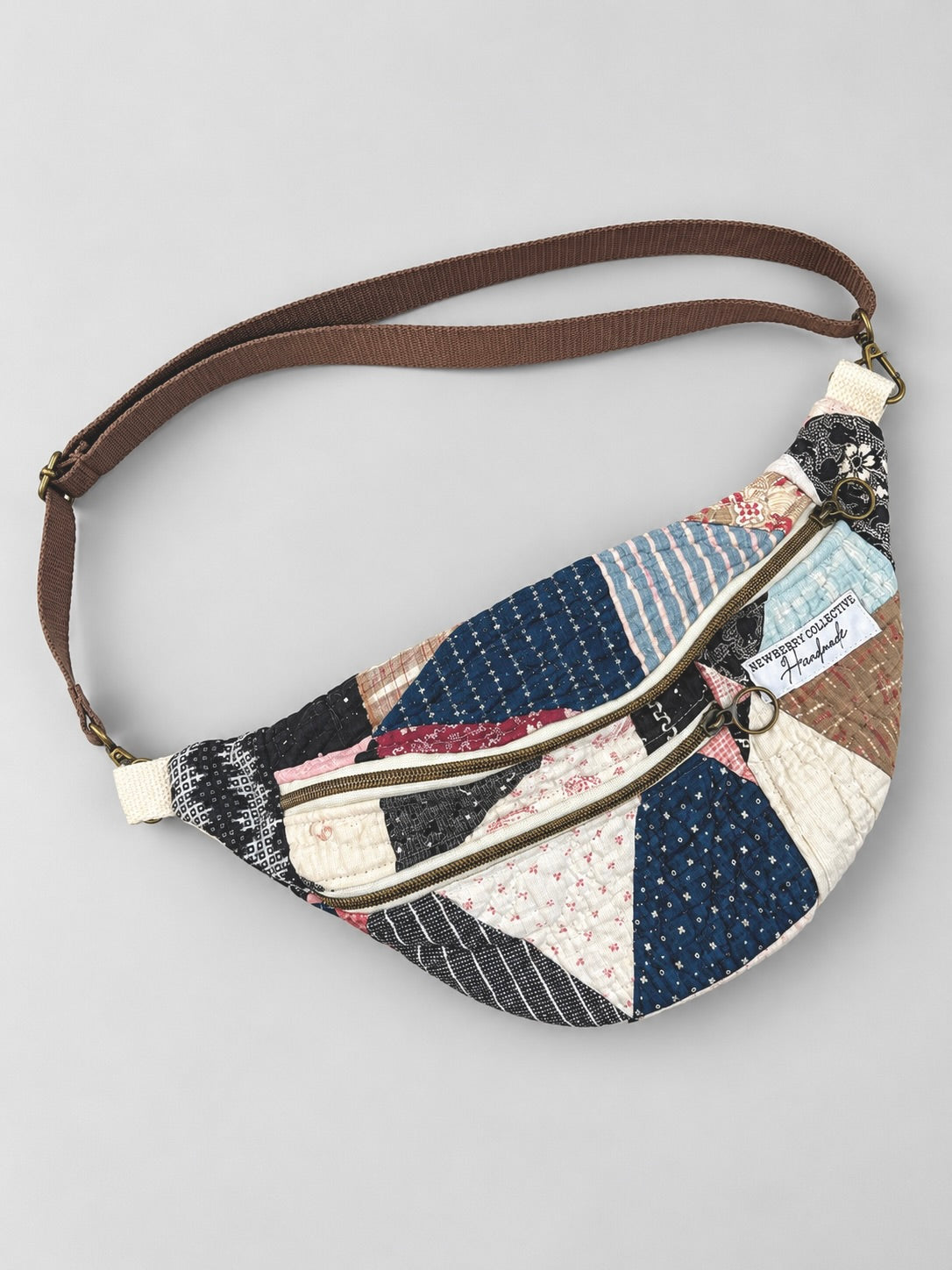 Small Crossbody: Vintage Handmade Quilt